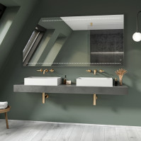 mirror under attic