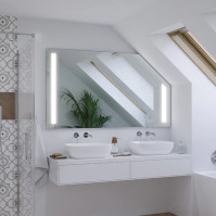 How to equip a bathroom with a mirror