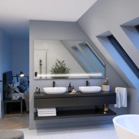 Attic mirror
