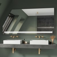 Mirror view under roof