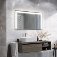 Solea LED illuminated mirror