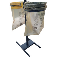 Doppelte Müllsackhalter-Farbkarte