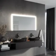 LED illuminated sun light mirror