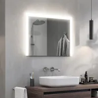 Rectangular mirror light