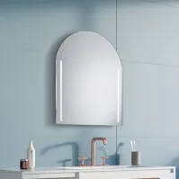 Rounded mirror