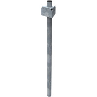 Triple flow galvanised post