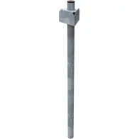 Triple flow galvanised post