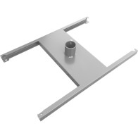 Galvanised bin bag support stand
