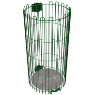 Bin bag holder grid frame