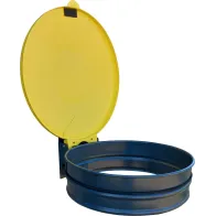 Multicolour bin bag holder