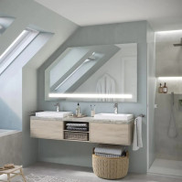 LED large full-length mirror