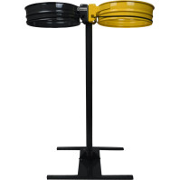 Recycling bin to be placed on a stand