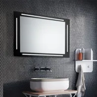 mirror with coloured edges