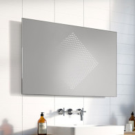 3D-Diamantspiegel eingelegt