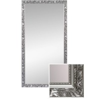 Engraved frame mirror