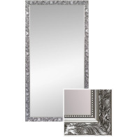 Engraved frame mirror