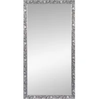Engraved mirror frame