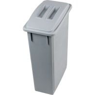 90L bin with lid and handles