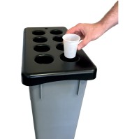 Plastic cup collector