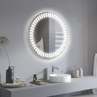 Round sun mirror