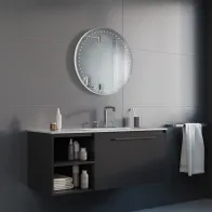 Mirror ring of luminous dots