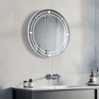 High-quality mirror with powerful LED diodes
