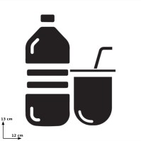 Plastic adhesive selective sorting for bin bag holder