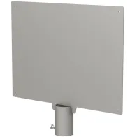 Display support panel for trash bag holder