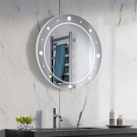Mirror Time LED - Subtle composition reminiscent of the planets of the Solar System