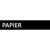 Tri-Selbstklebend Papier Weiß - 40mm - Französisch, Englisch, Italienisch, Deutsch