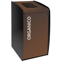 White Matte Recycling Sticker - Organic Food Waste
