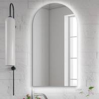 Backlit arch mirror: a decorative and elegant mirror for your interior.