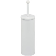 Steel painted toilet brush holder for hotel room WC: practical and sturdy