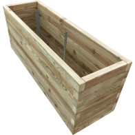 Maßgefertigter Blumenkasten aus Holz