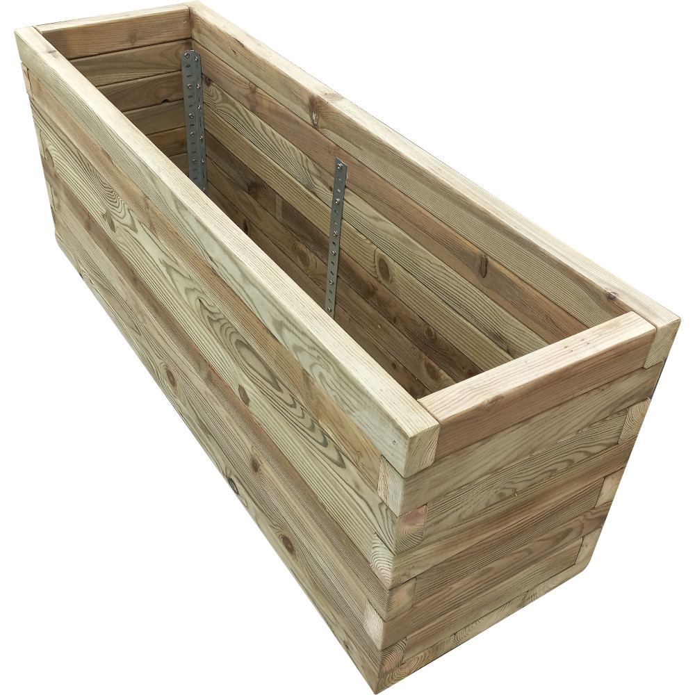 Maßgefertigter Blumenkasten aus Holz