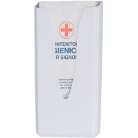 Paper bags for feminine protection