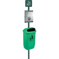 Dog waste bag dispenser: Practical and hygienic
