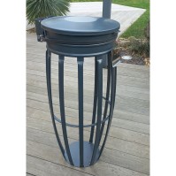 Windproof bin