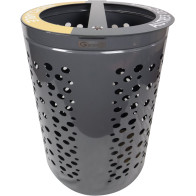 Aesthetic outdoor bin 2 urban bags