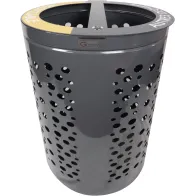 Aesthetic outdoor bin 2 urban bags