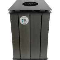 recyclable wooden bin