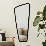 vertical mirror elongated Scandinavian shape elegant and minimalist