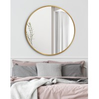 Runder zylindrischer Spiegel, ideal für Wohnzimmer und Schlafzimmer