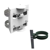 Post fixing for bag support allows the fixing of bin bags