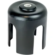 Schwarzer Display-Adapter-Schnittstelle für Absperrpfosten