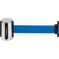 Robust and durable stainless steel wall-mounted barrier strap