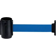 Schwarzes Absperrband zur Personenführung