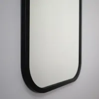 Why use a Mira Black framed mirror for elegance and style