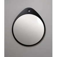 Oslo black mirror in cylindrical shape deformation at the top