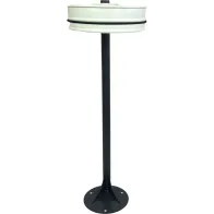 white crown bin bag holder on stand
